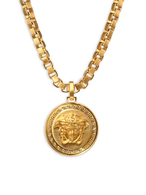 mens versace chain|Versace gold necklace for men.